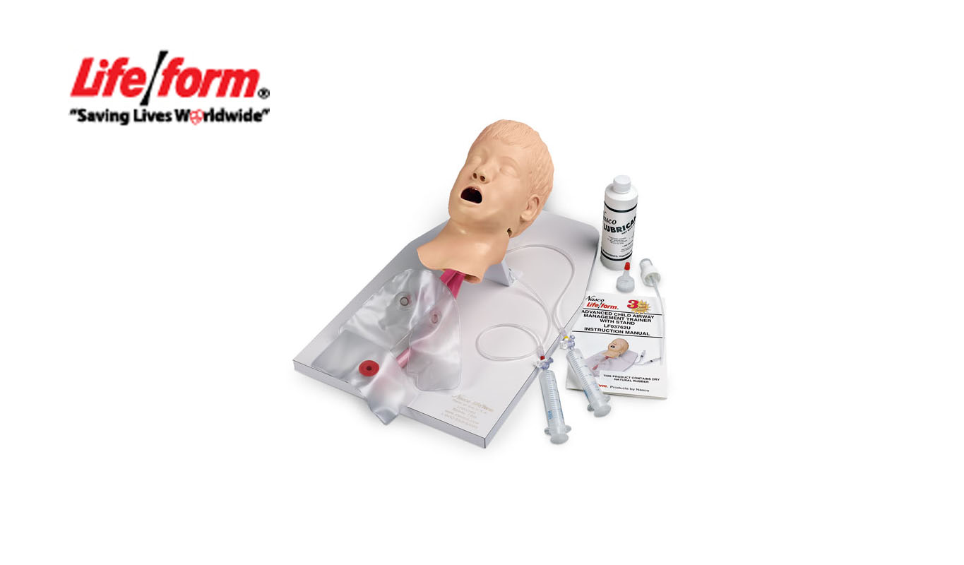       - Advanced Child Airway Management Trainer with Stand Life/form
