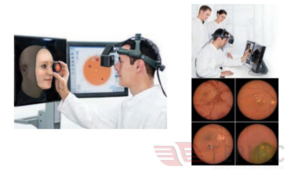 Виртуальный симулятор непрямой офтальмоскопии