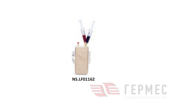 ВЕНАТЕХ, накладной фантом для отработки внутривенных инъекций NS.LF01162