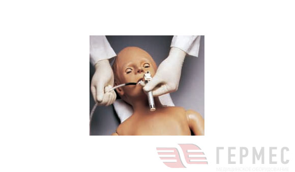 Универсальный  тренажер для проведения  процедур на верхних  дыхательных путях у ребенка  5 лет (PEDI®) 10504 